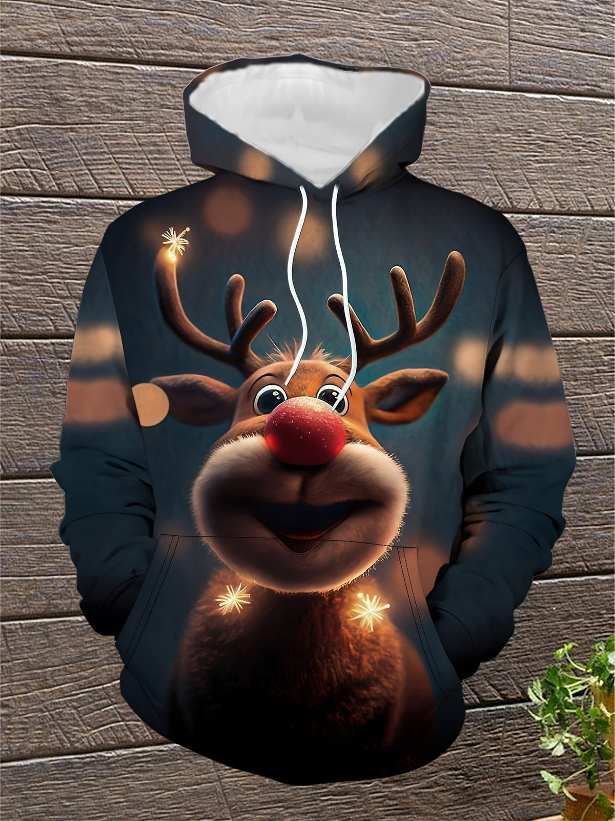 Rudolph Festive Hoodie – Comfortable and Cheerful