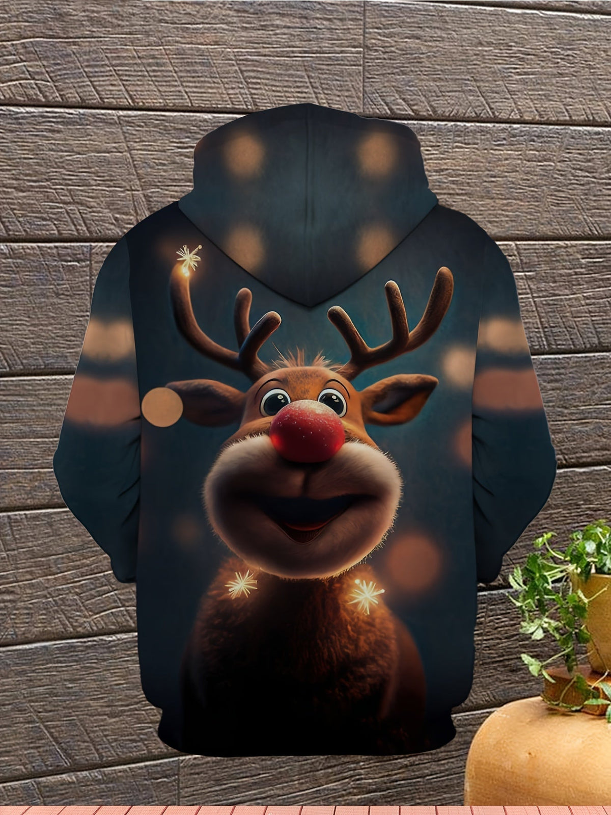 Rudolph Festive Hoodie – Comfortable and Cheerful