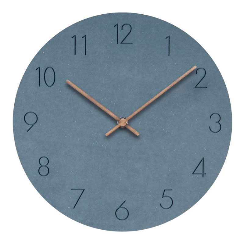 Scandinavian Design Wall Clock with Silent Movement