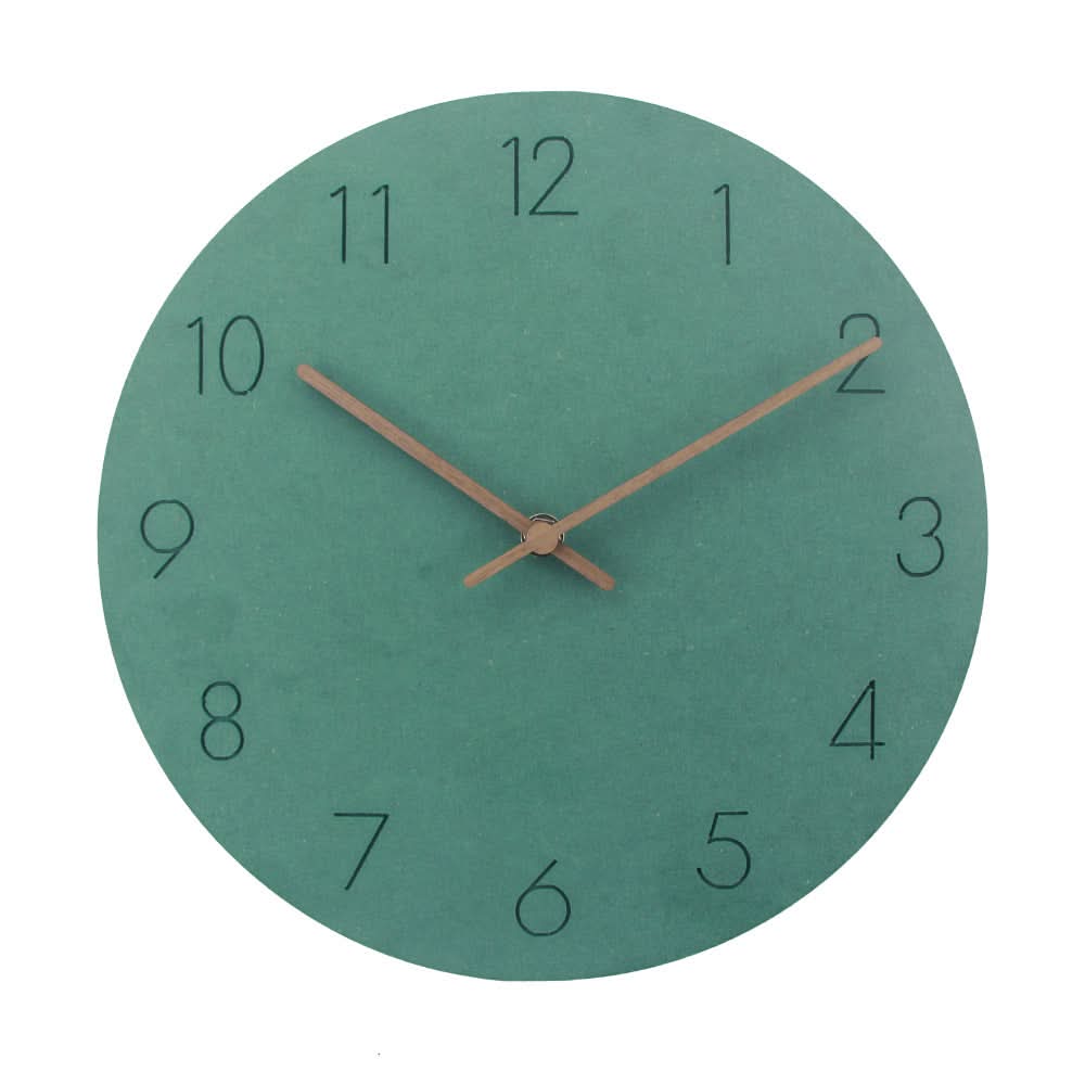 Scandinavian Design Wall Clock with Silent Movement