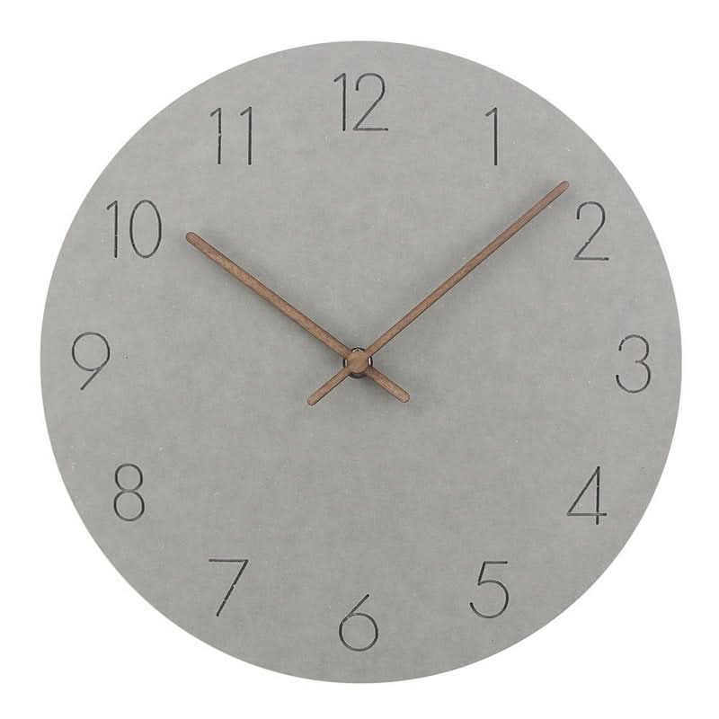 Scandinavian Design Wall Clock with Silent Movement