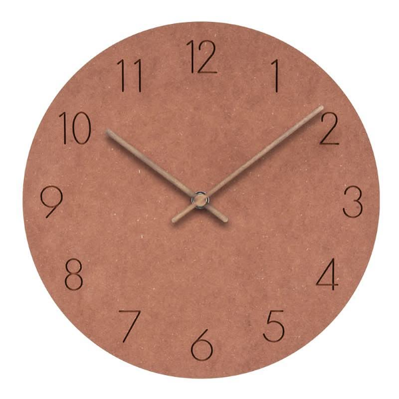 Scandinavian Design Wall Clock with Silent Movement
