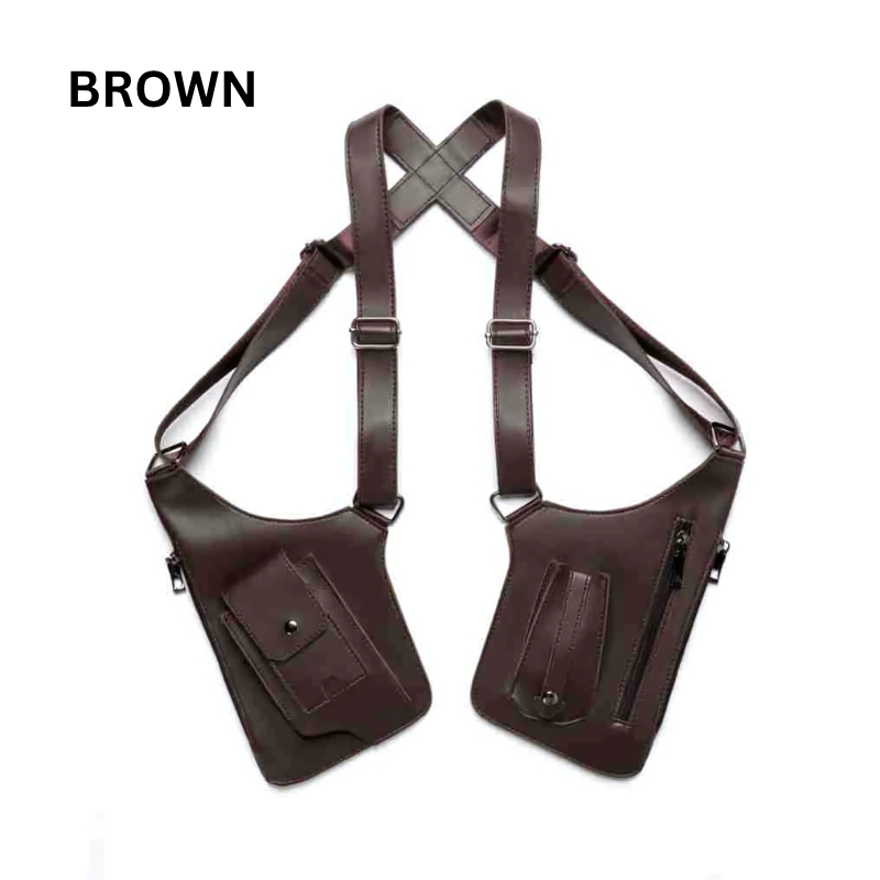 Secure Cross-Shoulder Safety Bag for Men and Women