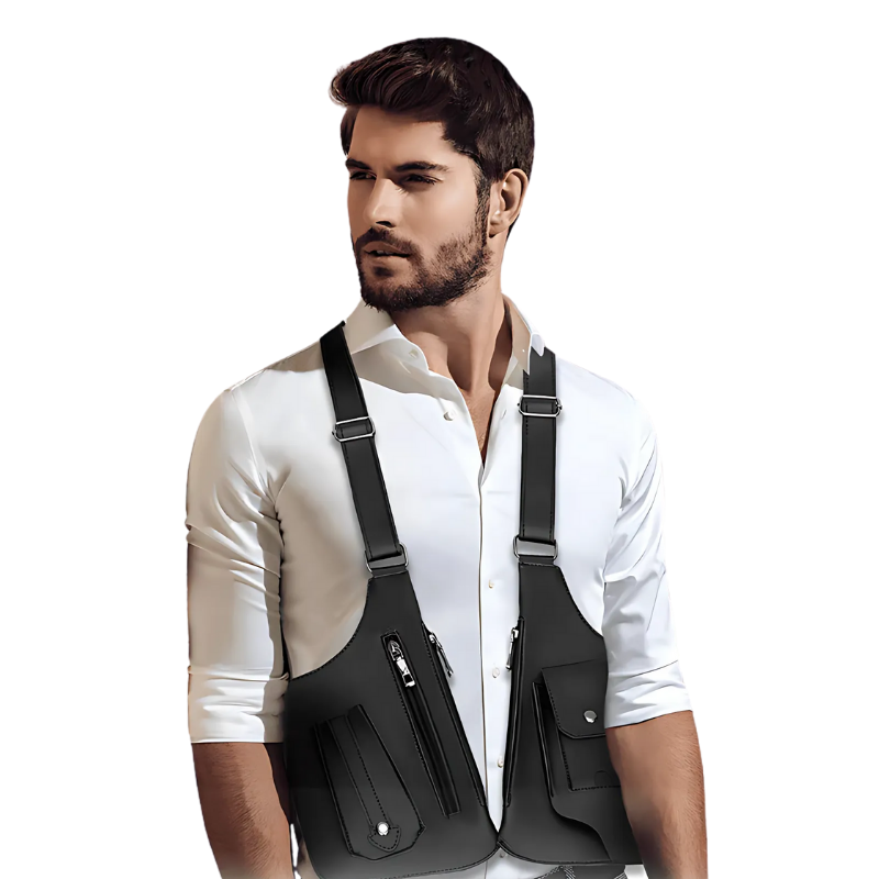 Secure Cross-Shoulder Safety Bag for Men and Women