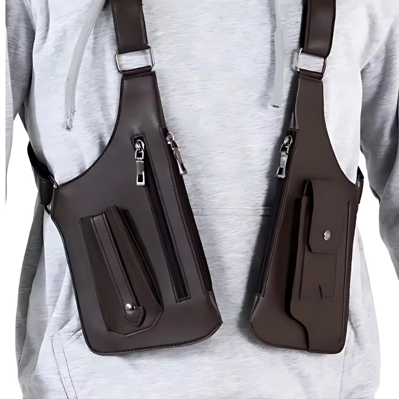 Secure Cross-Shoulder Safety Bag for Men and Women