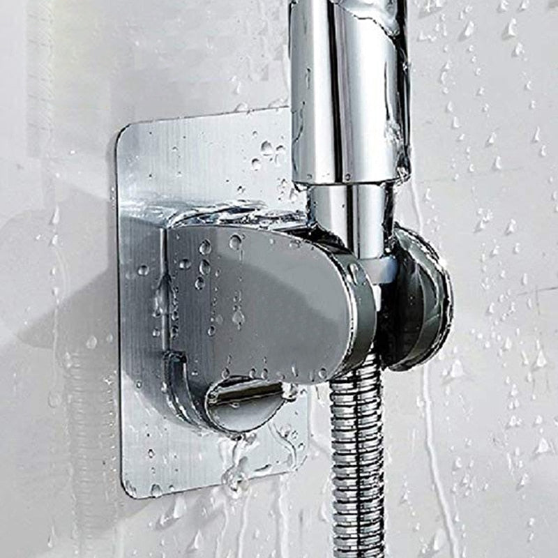 Self-Adhesive Adjustable Shower Head Holder | Easy Installation