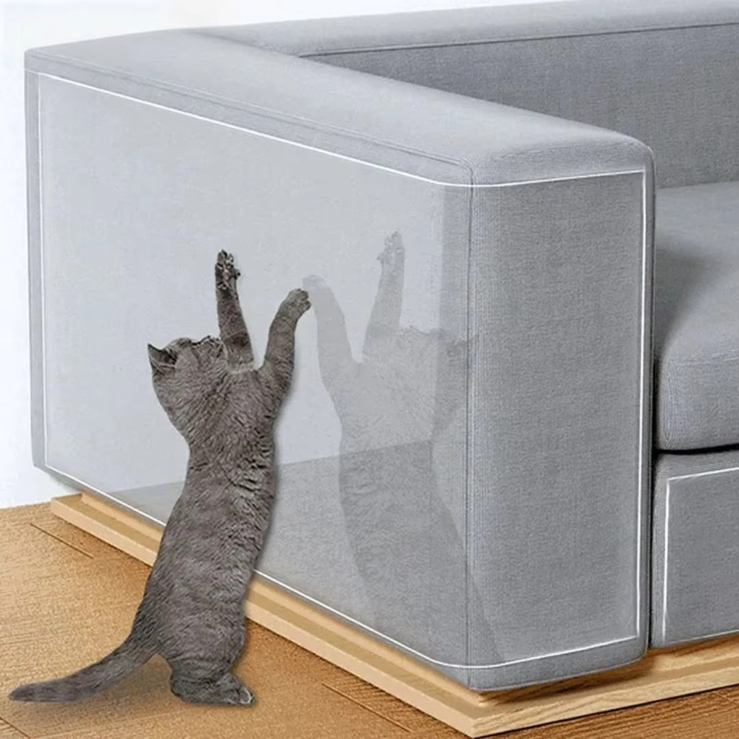 Self-Adhesive Furniture Scratch Protector Against Cat Claws
