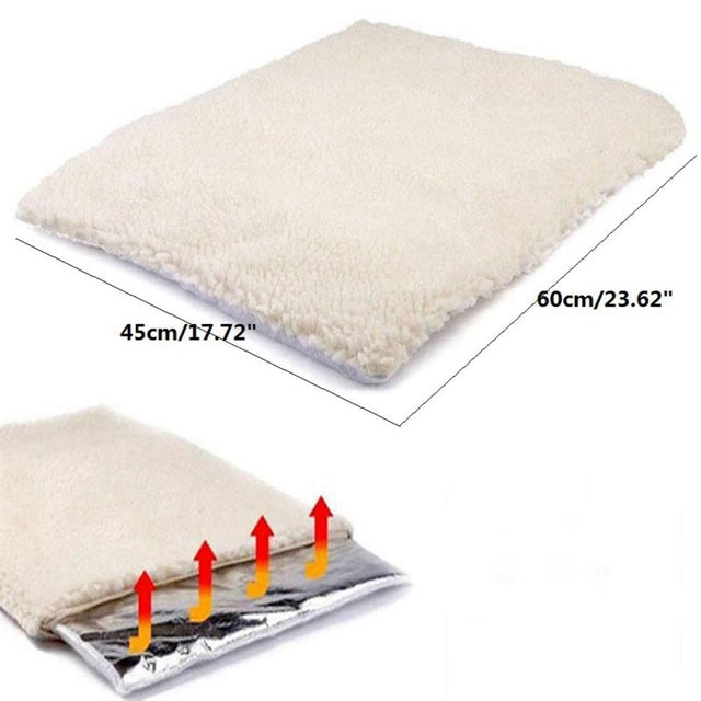 Self-Warming Cat Mat - Luxurious, Washable, Non-Electric