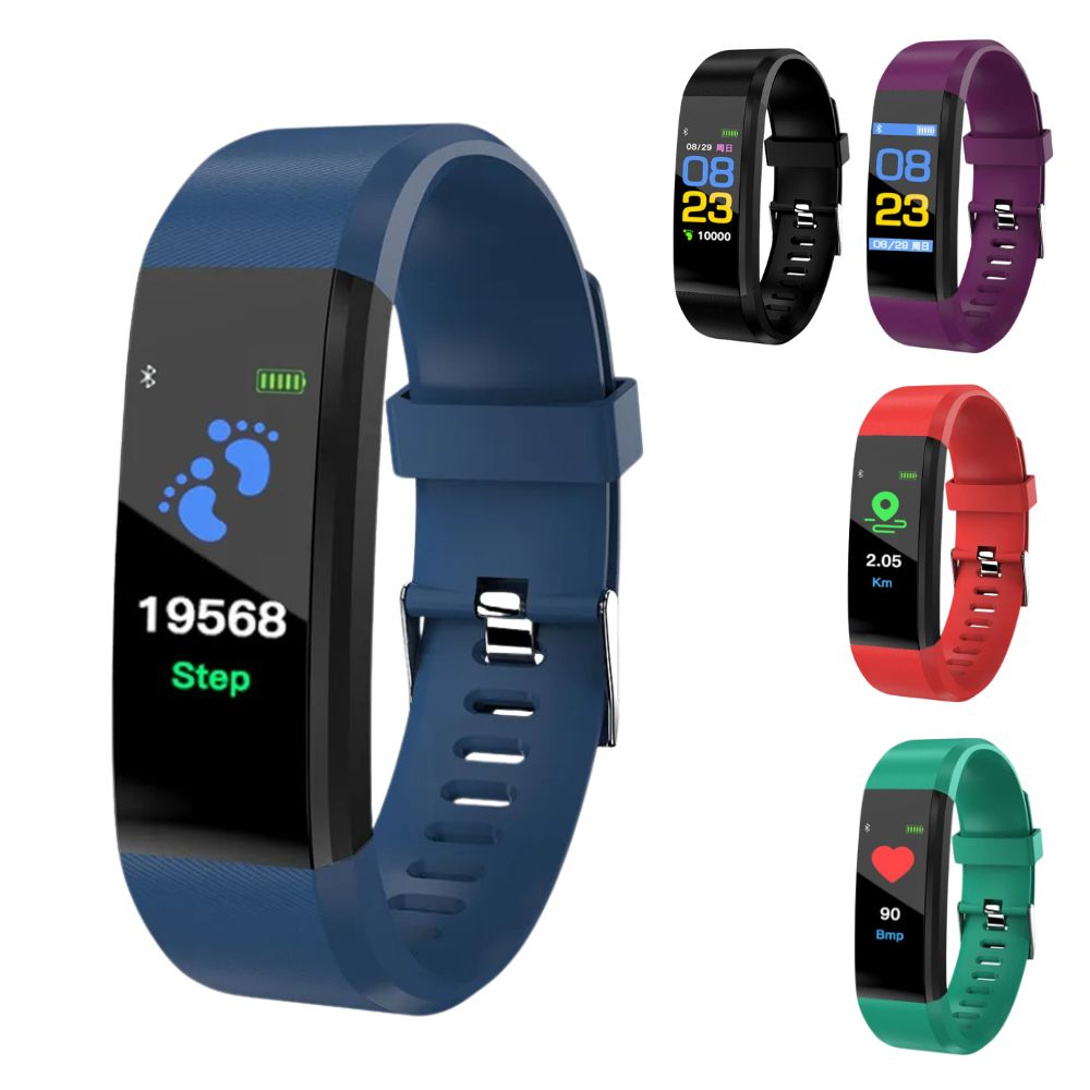 Senior Smartwatch with Health Monitoring and Large Screen