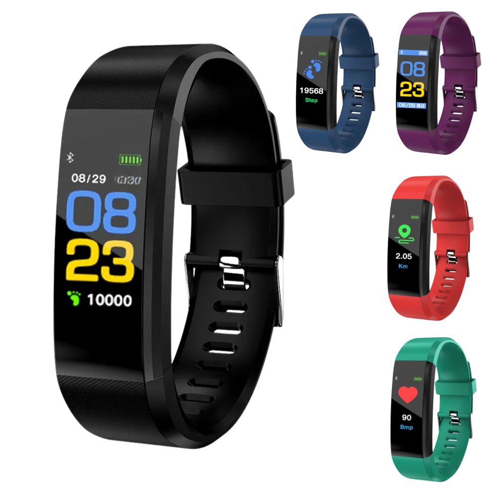Senior Smartwatch with Health Monitoring and Large Screen
