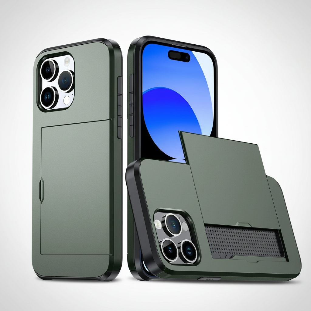 Shockproof TPU and Polycarbonate Phone Case
