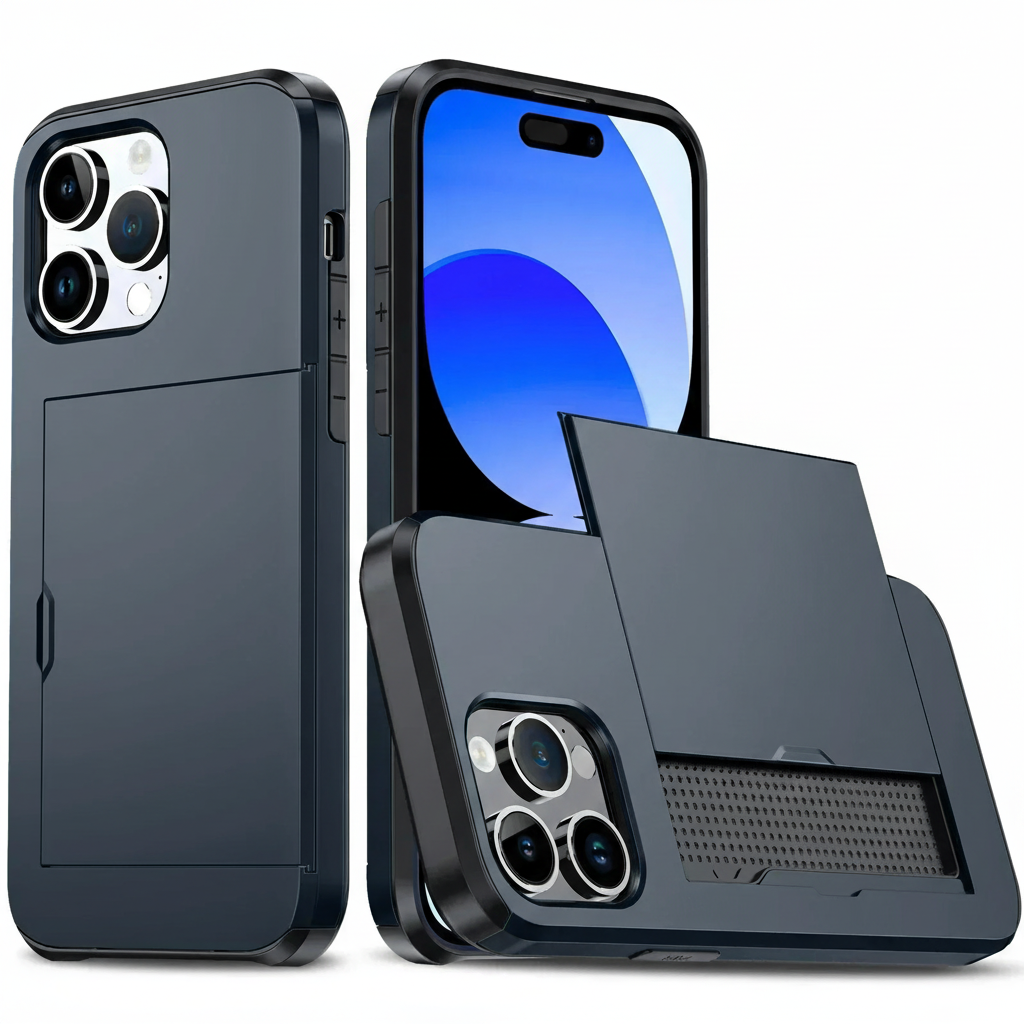 Shockproof TPU and Polycarbonate Phone Case