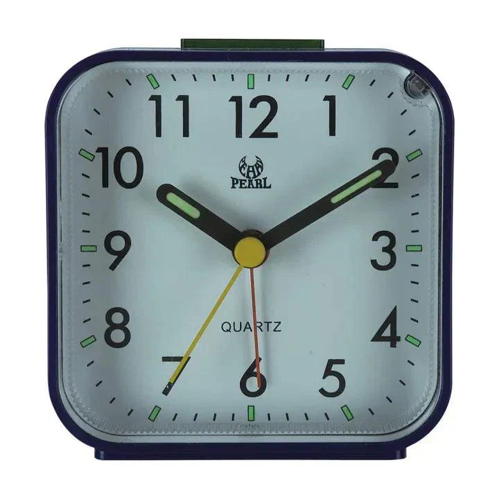 Silent Alarm Clock with Illuminated Dial and Snooze Function for a Gentle Wake-Up