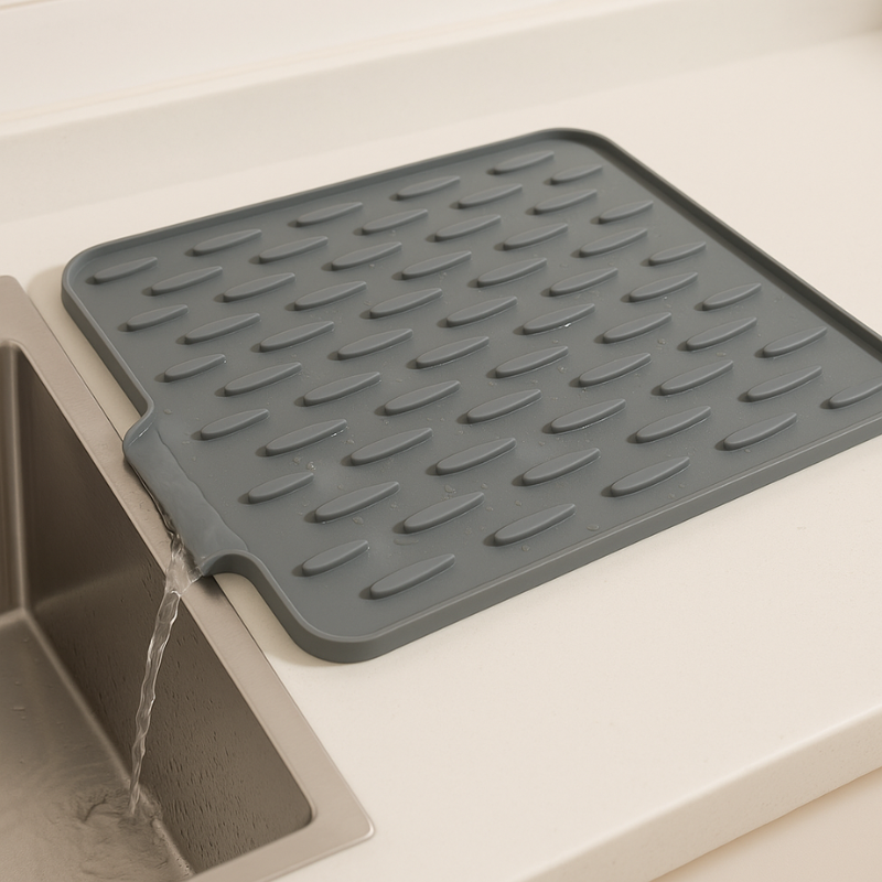 Silicone Drying Mat – Heat Resistant, Non-Slip & Space Saving Design