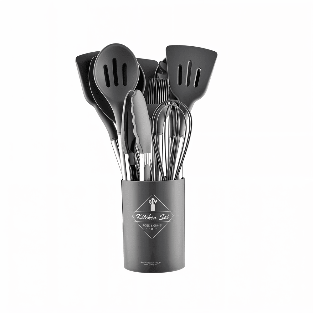 Silicone Kitchen Utensils – Complete 12-Piece Set