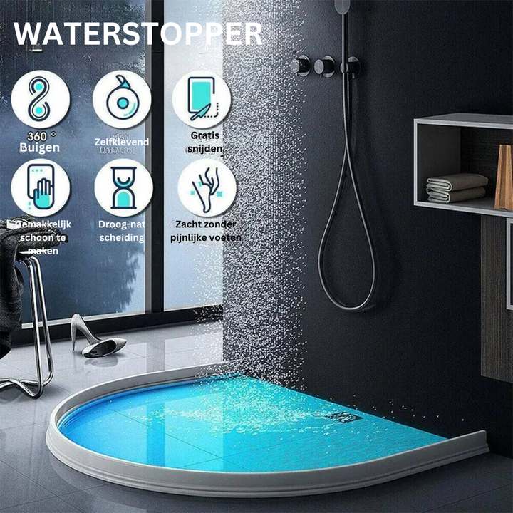 Silicone Water Barrier and Sealing Strip for Bathroom and Kitchen