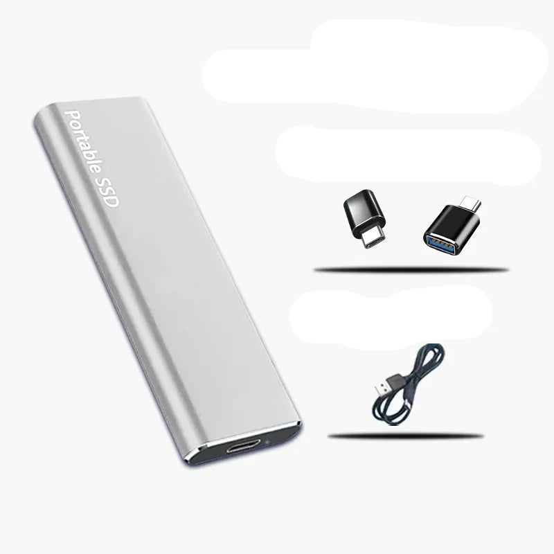 Sleek and Fast 4TB SSD – Reliable Data Transfer and Modern Aluminium Design