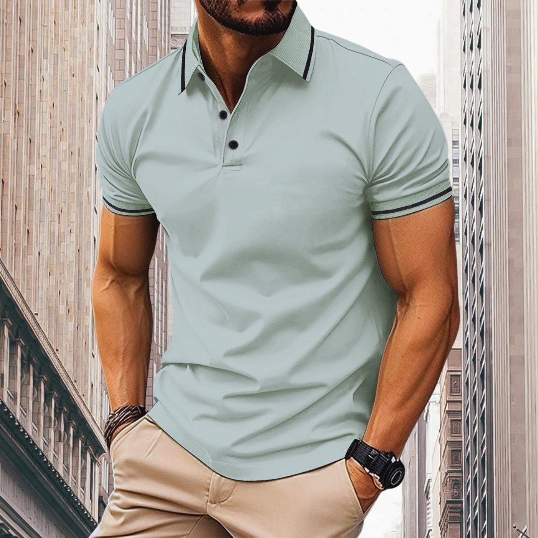 Slim Fit Polo Shirt with Stylish Details
