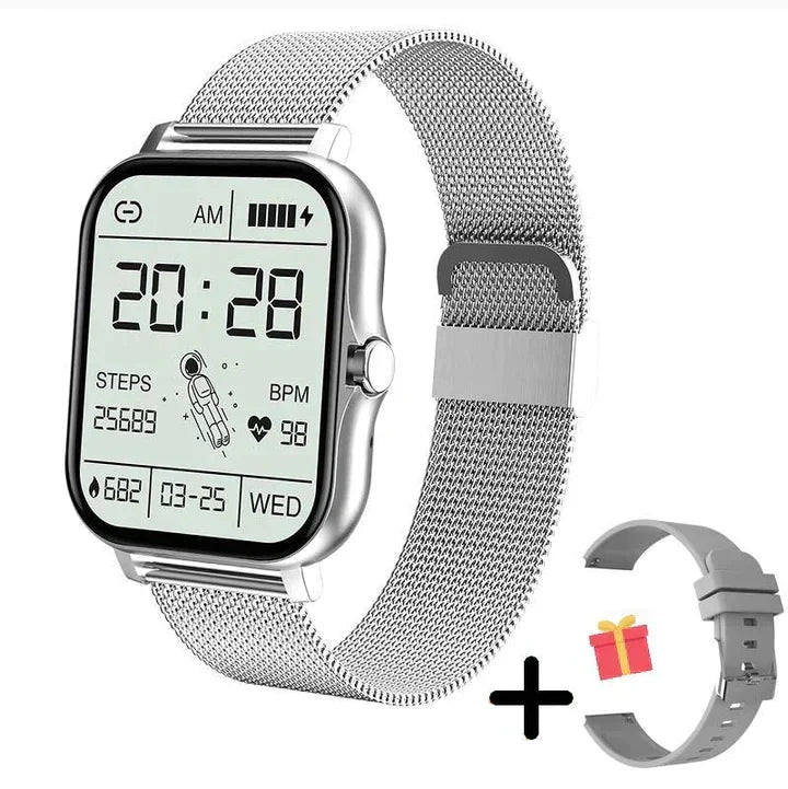 Smartwatch with Multifunctional Health & Fitness Tracking - Multiple Colors