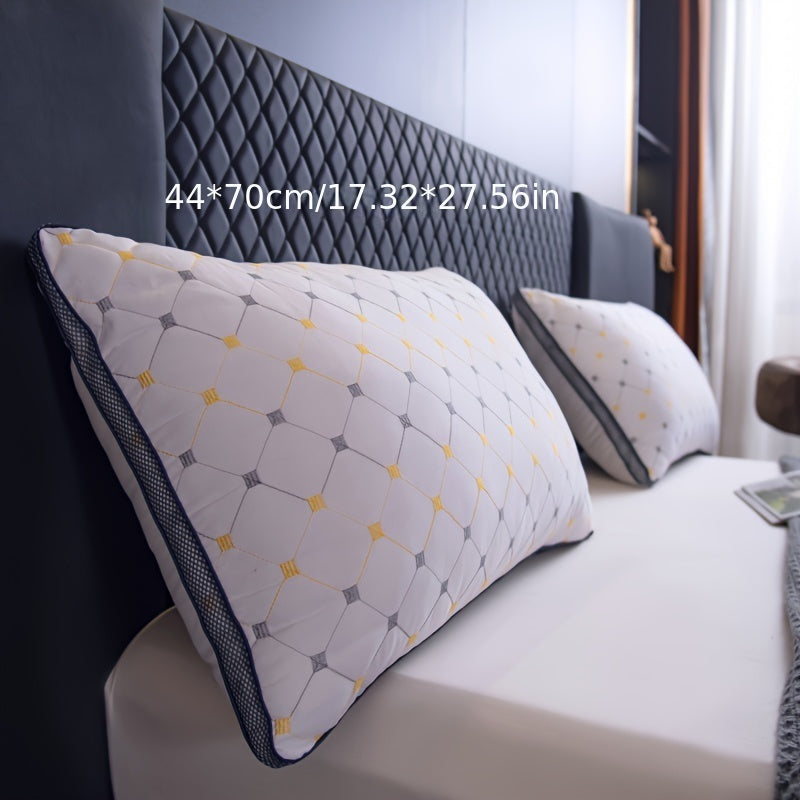 Soft and Breathable Neck Support Pillow for Side and Back Sleepers