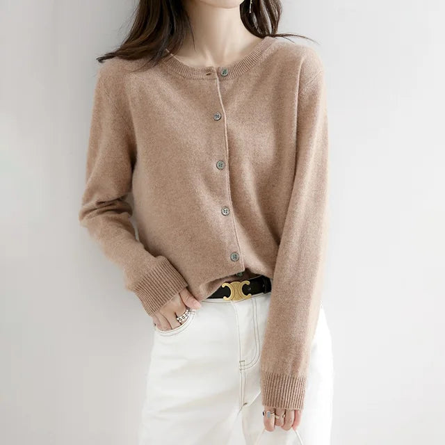 Soft Button-Up Cardigan