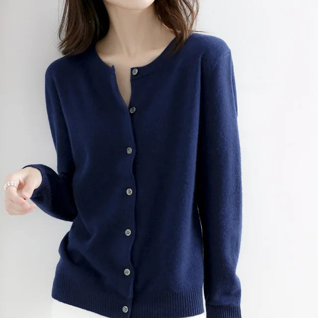 Soft Button-Up Cardigan