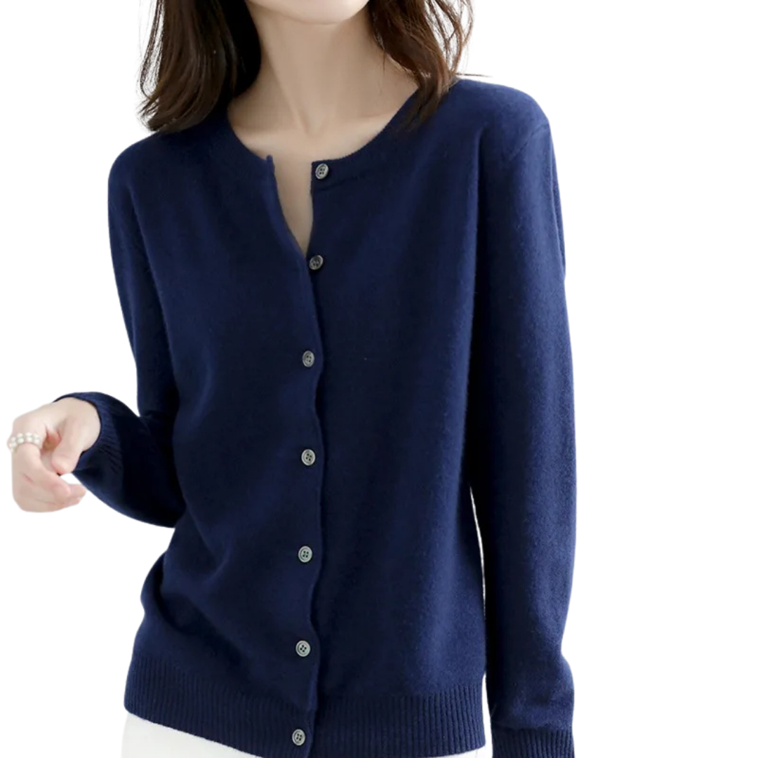 Soft Button-Up Cardigan