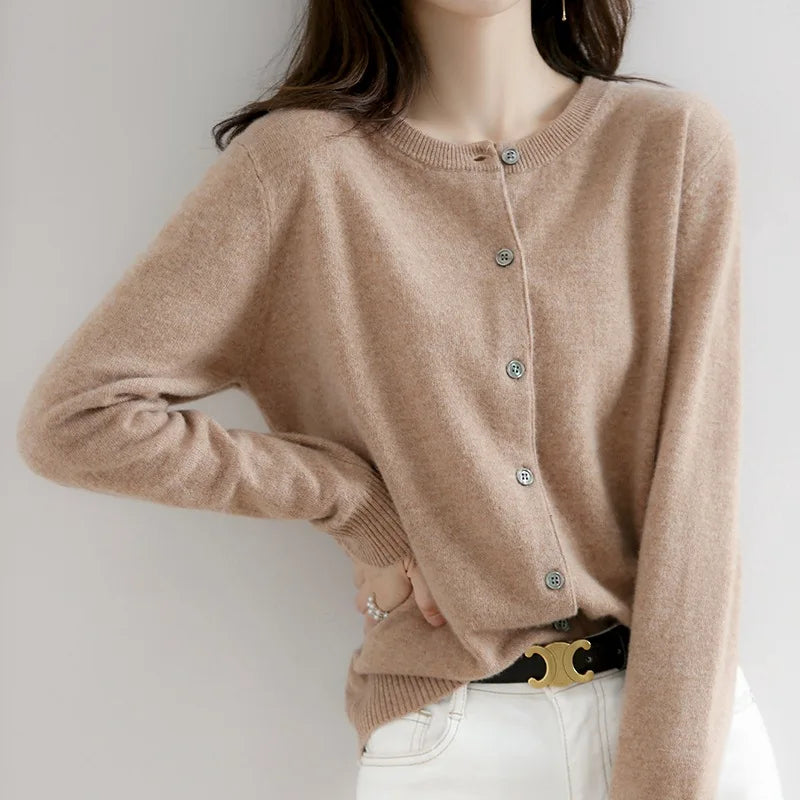 Soft Button-Up Cardigan