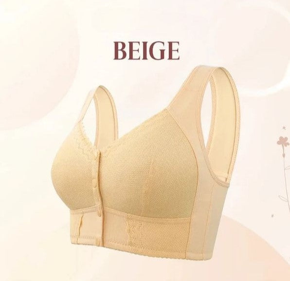 Soft Front-Closure Lifting Bra