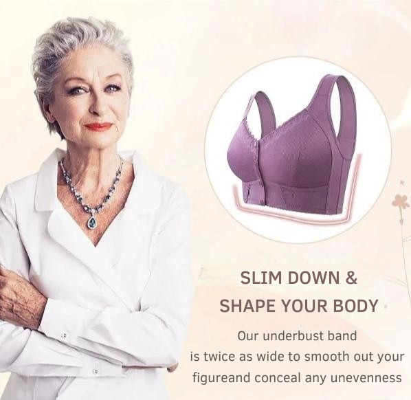 Soft Front-Closure Lifting Bra