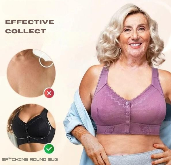 Soft Front-Closure Lifting Bra