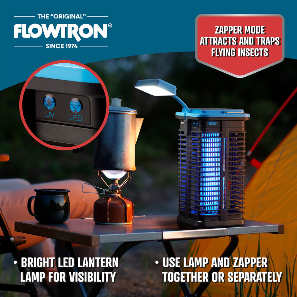 Solar Bug Zapper with 530 Sq. Ft. Coverage