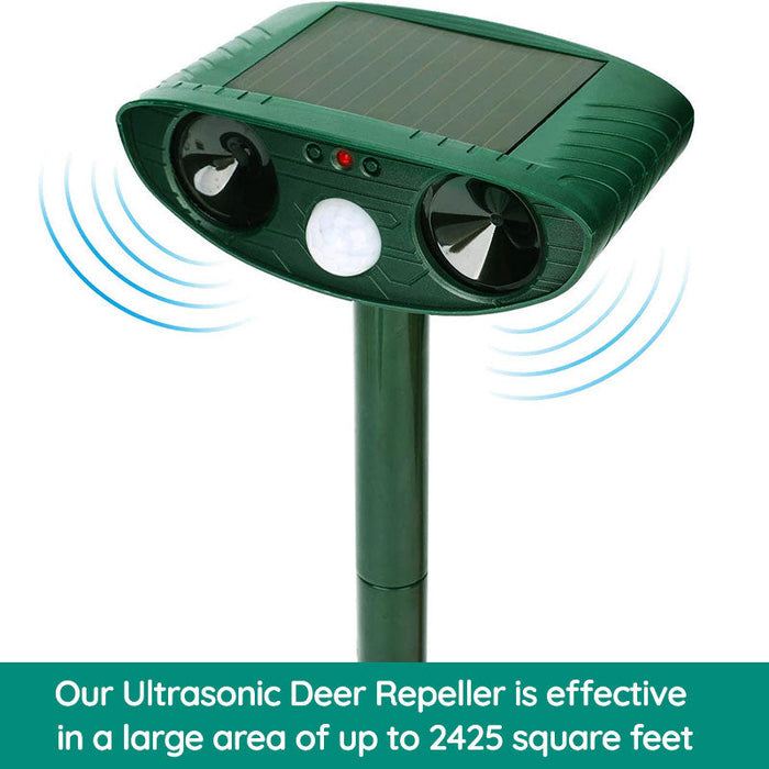 Solar-Powered Infrared Animal Repeller