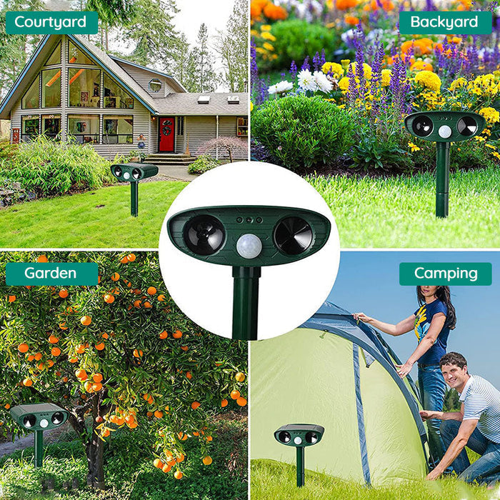 Solar-Powered Infrared Animal Repeller