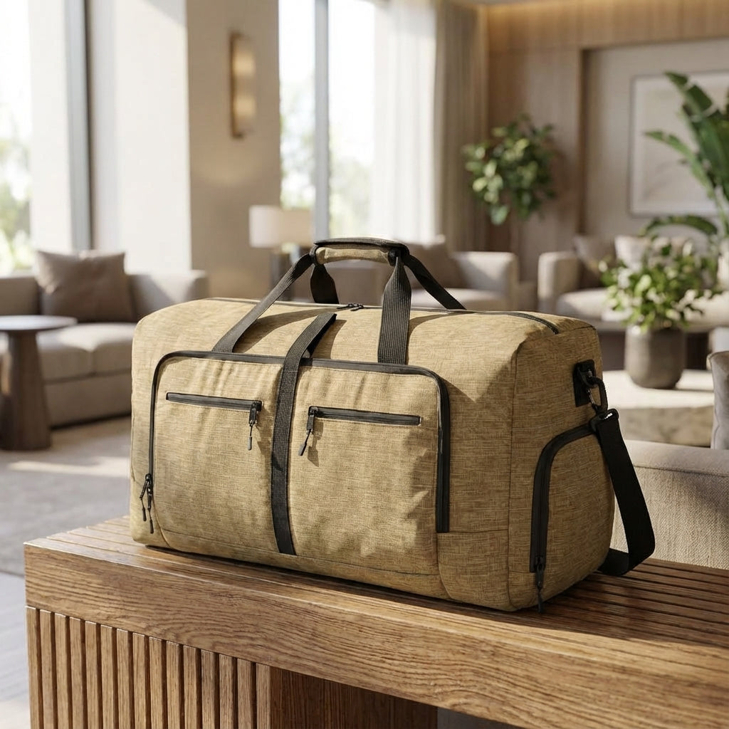 Spacious Foldable Travel Duffle Bag for Smart and Lightweight Travel