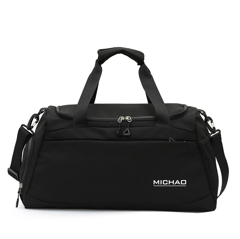 Sporty Duffel Bag with Versatile Compartments