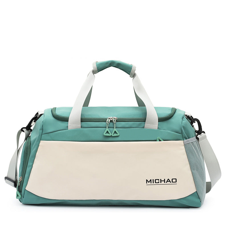 Sporty Duffel Bag with Versatile Compartments