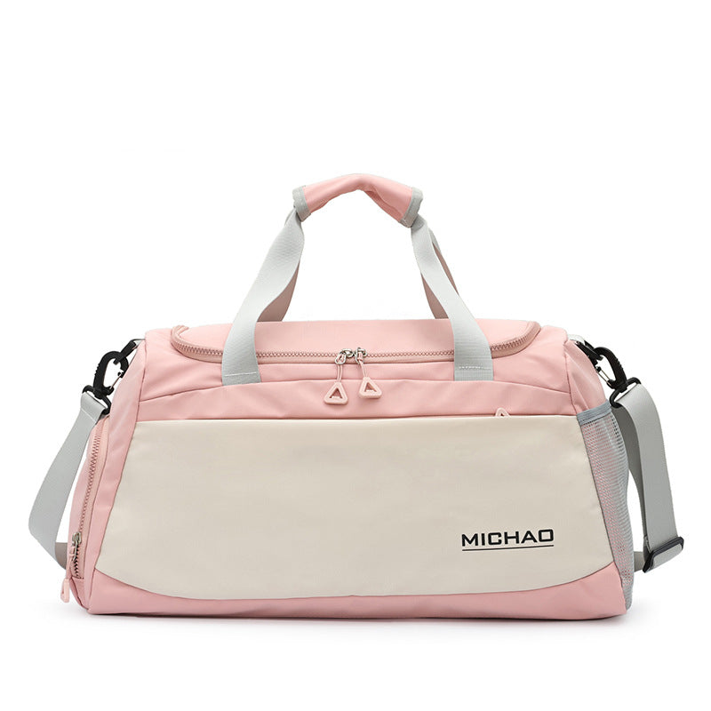 Sporty Duffel Bag with Versatile Compartments