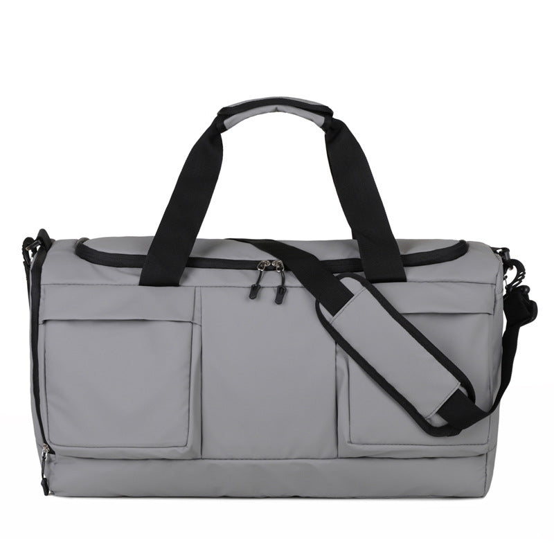 Sporty Multifunctional Duffel Bag with Insulated Compartment and Comfortable Carrying System