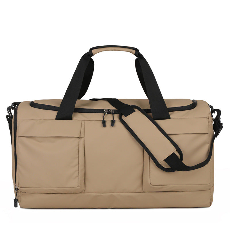 Sporty Multifunctional Duffel Bag with Insulated Compartment and Comfortable Carrying System