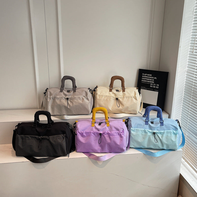 Sporty Travel Bag with Padded Carrying Handle