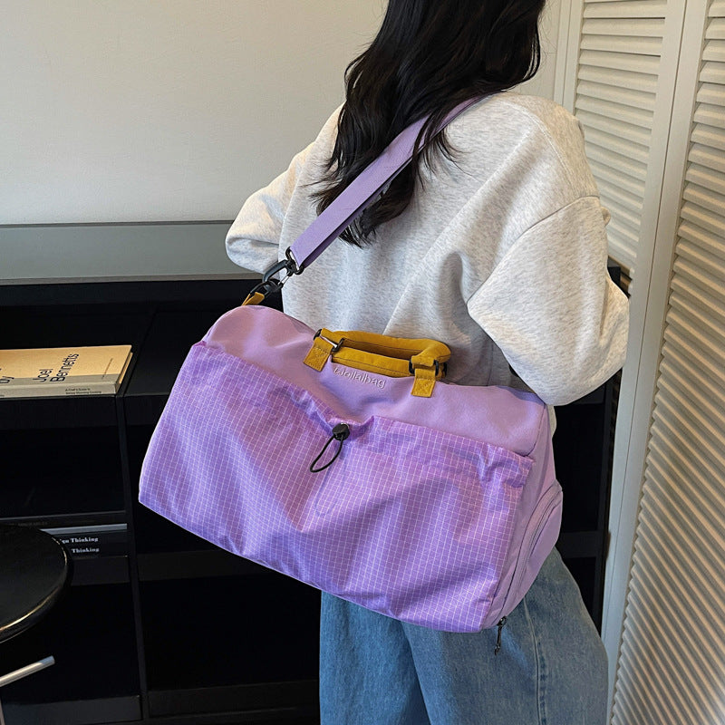Sporty Travel Bag with Padded Carrying Handle