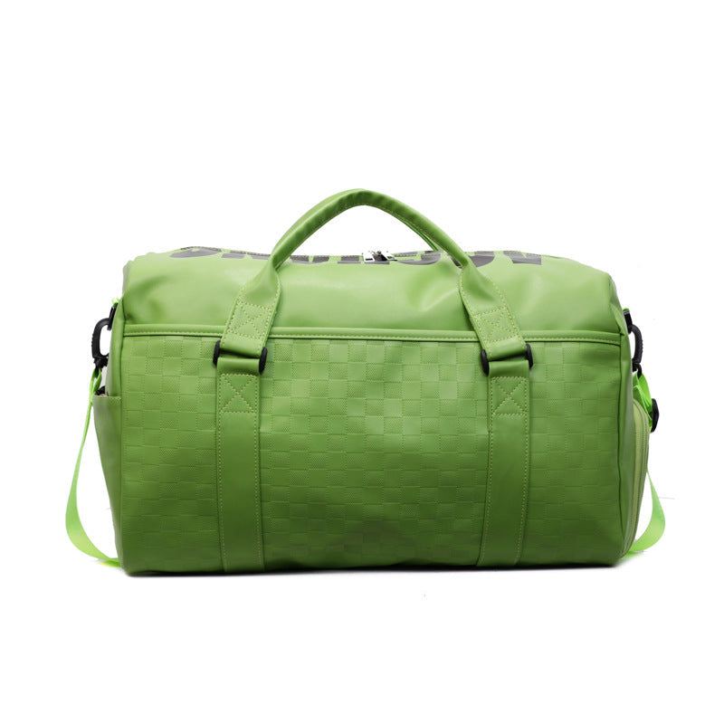 Sporty Travel Bag With Reinforced Bottom