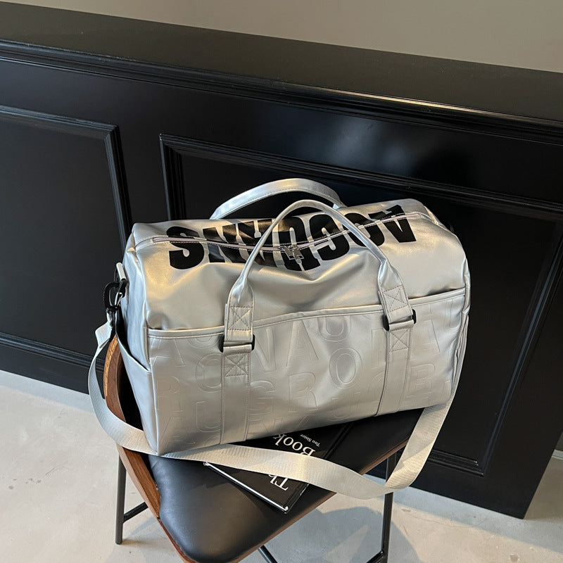 Sporty Travel Bag With Reinforced Bottom