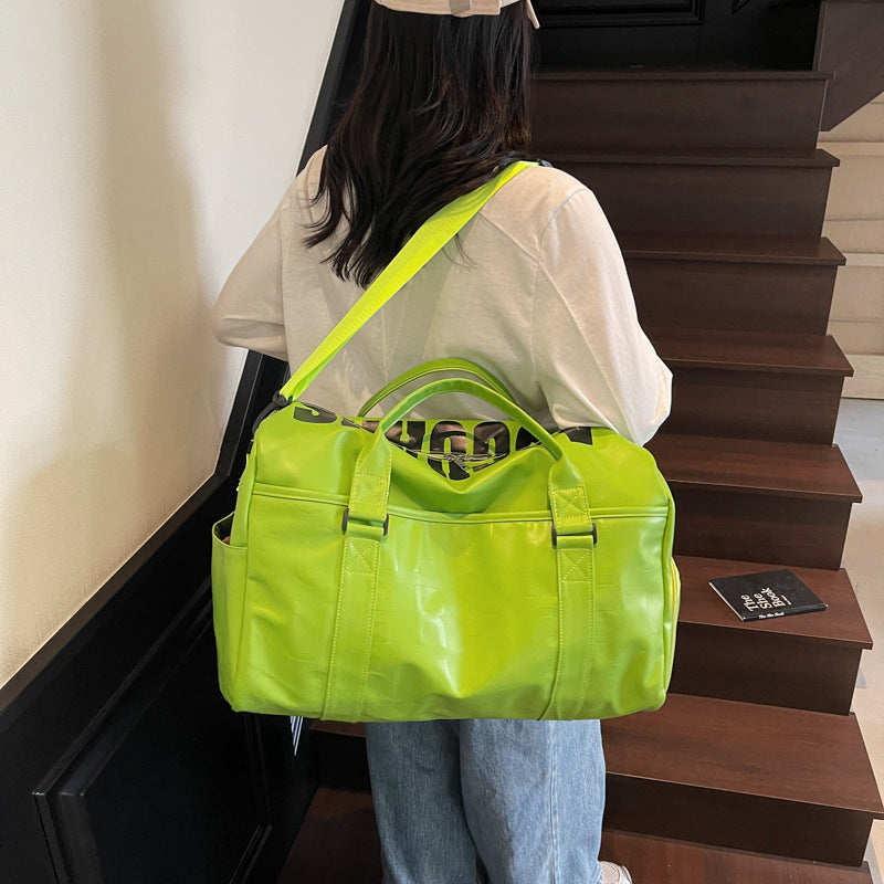 Sporty Travel Bag With Reinforced Bottom