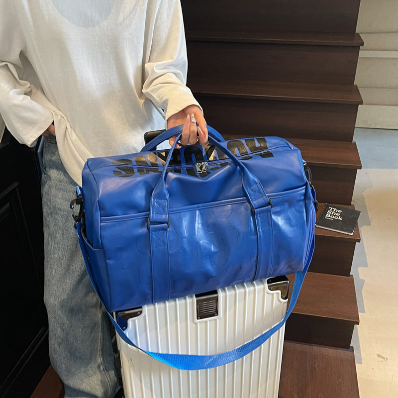 Sporty Travel Bag With Reinforced Bottom