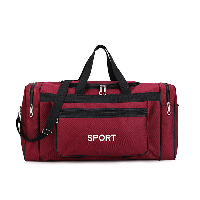 Sporty Travel Bag with Sturdy Design and Multiple Compartments