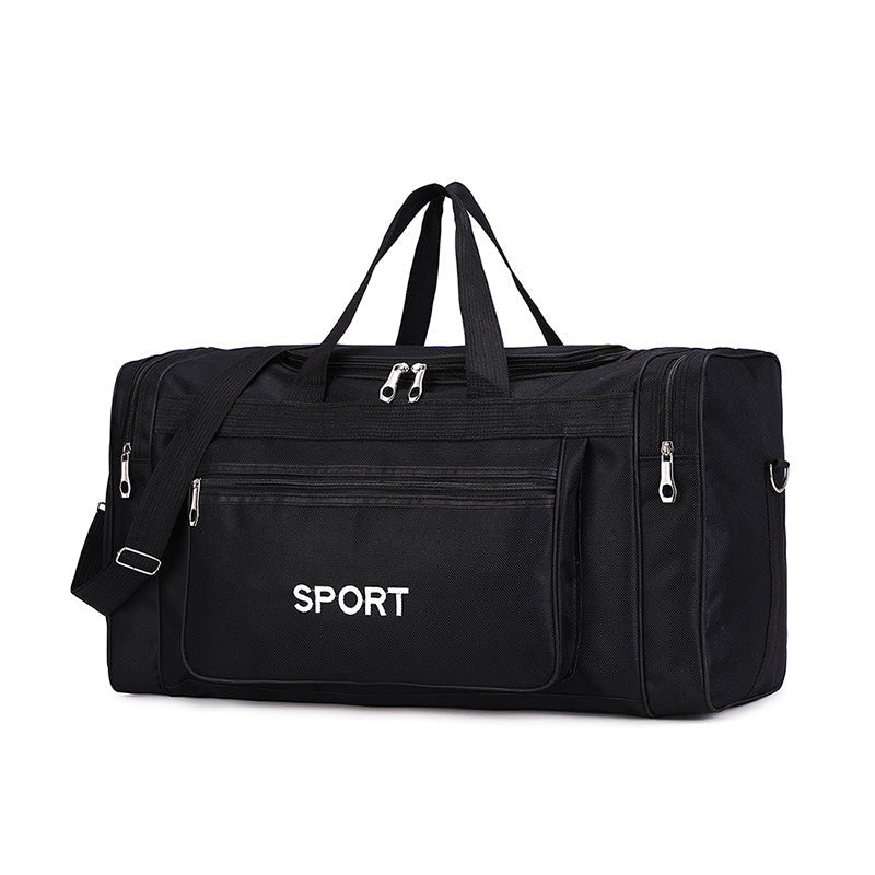 Sporty Travel Bag with Sturdy Design and Multiple Compartments