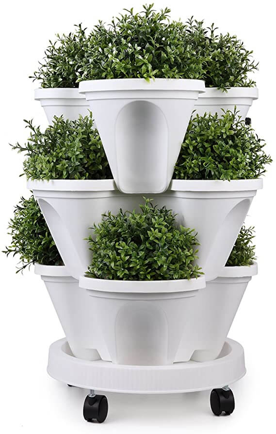 Stackable Strawberry Planter Pots