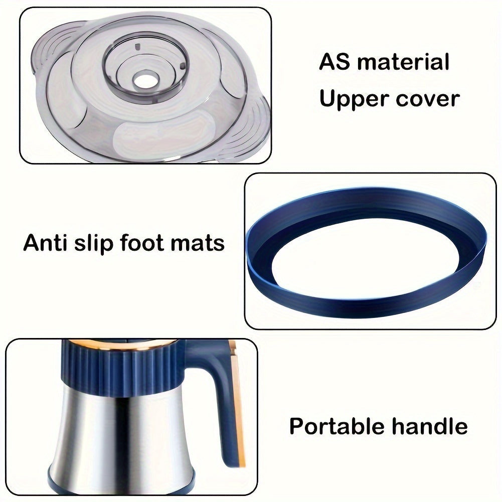Stainless Steel Food Processor – Meat Grinder & Vegetable Chopper (5L, 5000 RPM)